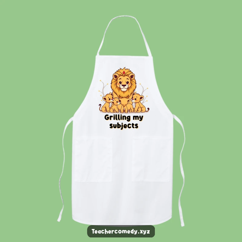 Funny Lion King Apron, Hilarious Chef's Gift For Wise Adopters