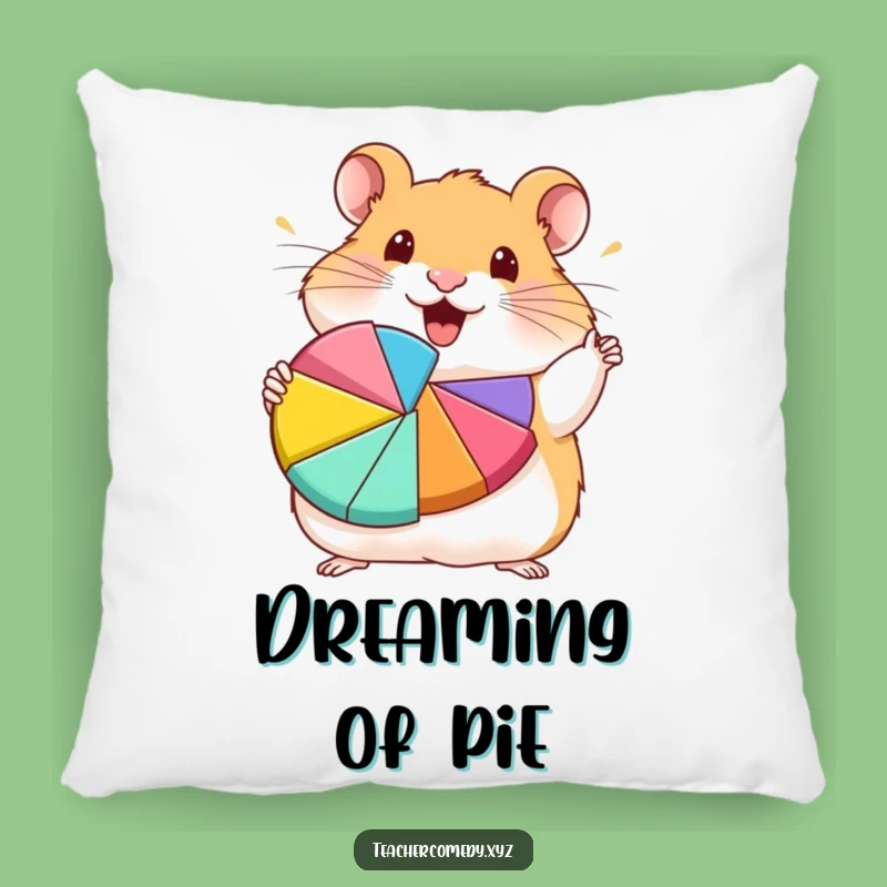 Funny Hamster Pillow - Comfy Presentation Accent