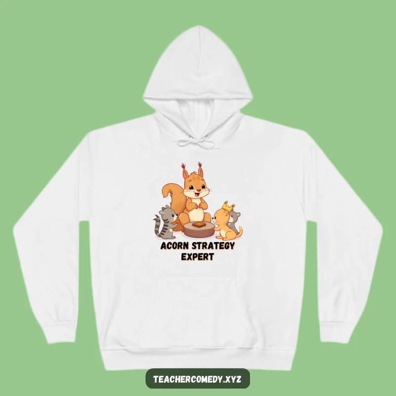 Funny Squirrel Game Hoodie, Cozy Fun Sweatshirt For Playful Pals