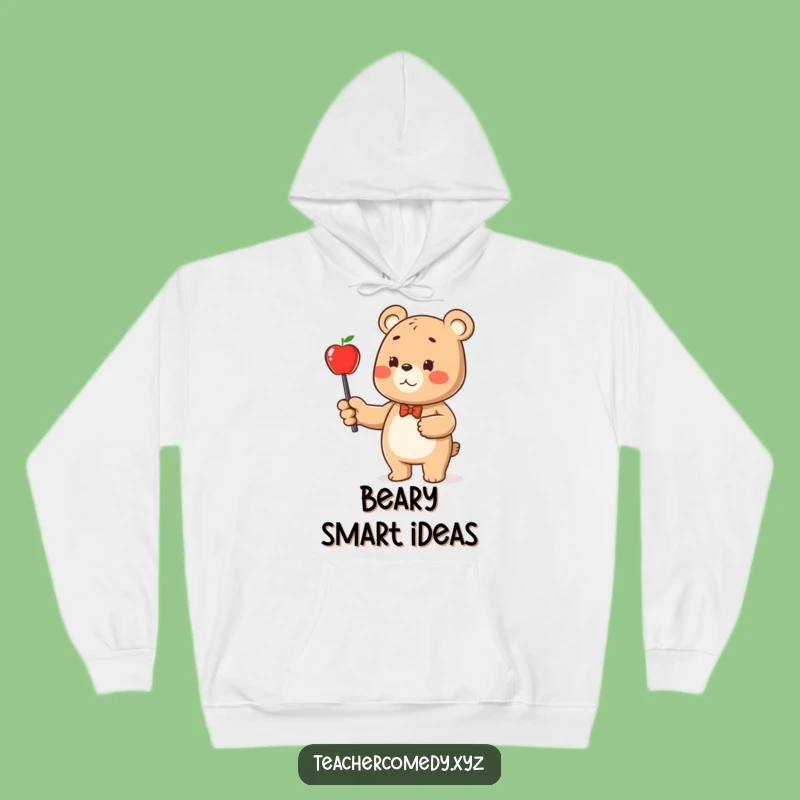 Cozy Funny Bear Hoodie: Smart Style & Laughs, Your Perfect Comfort Gift!