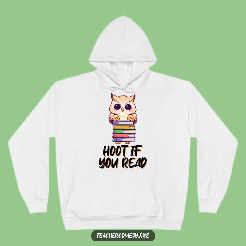 Funny Owl Librarian Hoodie: Cozy Book Owl Sweatshirt, The Ultimate Funny Gift