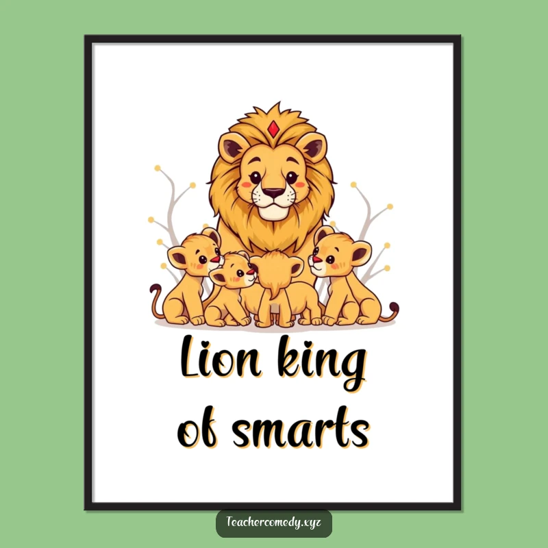 Free Printable Lion Pride Wall Art - Majestic Wisdom for Your Home!