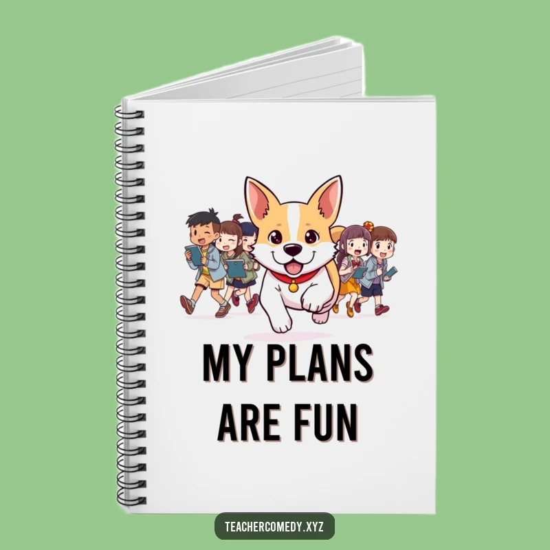 Funny Dog Leader Journal: Record inspired activities, perfect for note-taking, a funny gift for planners.