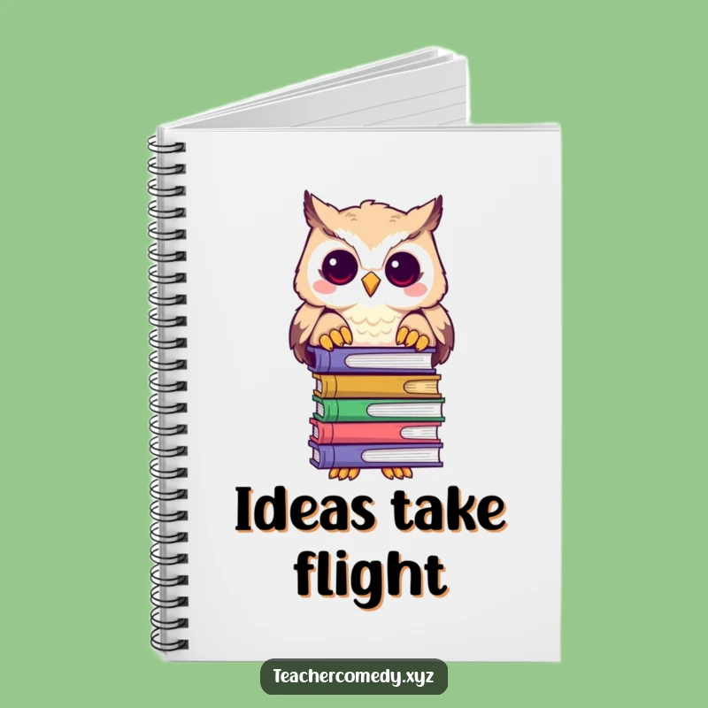 Funny Owl Librarian Notebook: Playful Book Owl Journal, Ideal Funny Gift for Writers