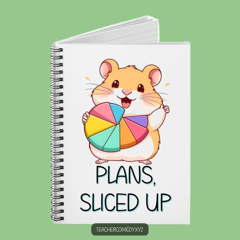Funny Hamster Notebook - Jot Down Ideas with Enthusiasm